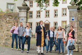 Bild: Stadtführung mit anschließender Begrüßung durch den charmanten Goethe