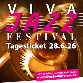 Bild: VIVA Jazz Festival Tagesticket 28.6.26 – Vernissage und Mini-Konzert Johannes Gräbner sowie Doku-Film »Being Hipp« - Vernissage, Mini-Konzert und Doku-Film