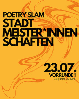 Bild: Freiburger Stadtmeister:innenschaften - Poetry Slam / Vorrunde 1