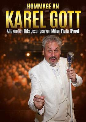 Bild: HOMMAGE AN KAREL GOTT - Alle großen Hits gesungen von Milan Fiala (Prag)