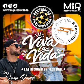 Bild: Public Viewing am Donnerberg – Viva la Vida – Latin Summer Festival