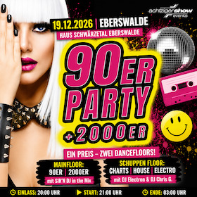 Bild: 90ER Party + 2000ER - Die Party auf zwei Dancefloors