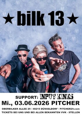 Bild: BILK 13 - Support: INPUT KINKS