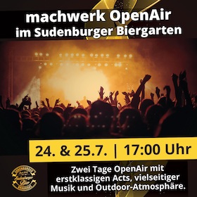 Bild: machwerk OpenAir am 24. & 25.07 Kombi-Ticket