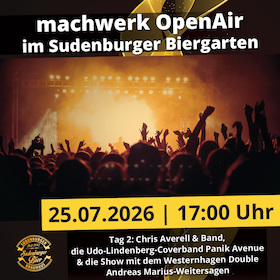Bild: machwerk OpenAir am 25.07. Tagesticket