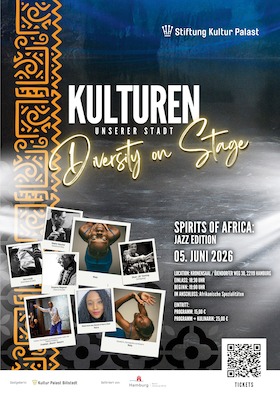 Bild: Kulturen unserer Stadt - Diverstiy on Stage - Spirits of Africa: Jazz Edition