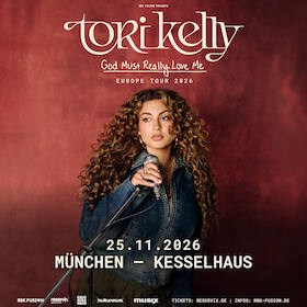 Bild: Tori Kelly VIP SOUNDCHECK PARTY PACKAGE - God Must Really Love Me Europe Tour