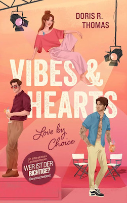 Bild: Doris R. Thomas liest aus "Vibes & Hearts" - der neue interaktive Liebesroman
