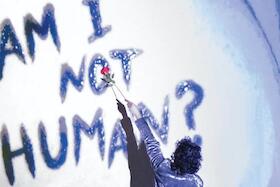 Bild: Am I Not Human? (I want to laugh too)