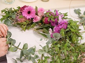 Bild: Flower Loops mit Frischblumen: Frühlingslust