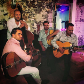Bild: Schwetzinger Jazztage 2026 - Gismo Graf Trio feat. Stochelo Rosenberg