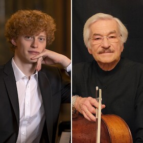 Bild: Träumerei - R. Ginzel, Cello/Rezitation & N. Branny, Klavier