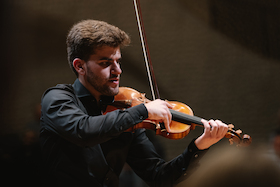 Bild: Giorgi Gigashvili (Klavier) & Guido Sant´Anna (Violine)