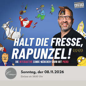 Bild: PIERO - "Halt die Fresse, Rapunzel!"