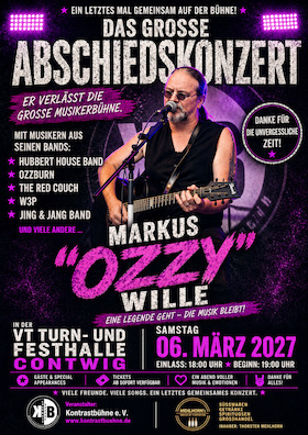 Bild: Markus "Ozzy" Wille - Das große Abschiedskonzert