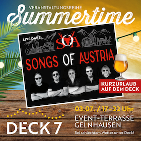 Bild: Songs of Austria meets Summertime auf dem Deck 7