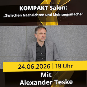 Bild: KOMPAKT Salon mit Alexander Teske | Magdeburg | machwerk