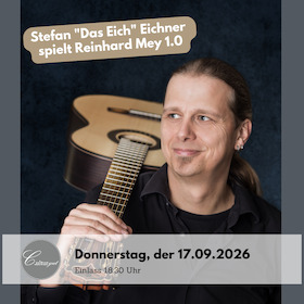 Bild: Stefan "Das Eich" Eichner spielt Reinhard Mey 1.0
