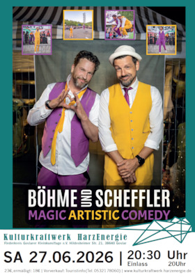 Bild: BÖHME und SCHEFFLER - MAGIC ARTISTIK COMEDY