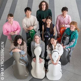 Bild: An die Musik – Violoncello-Klasse Prof. Beatriz Blanco