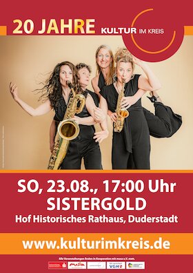 Bild: Sistergold - Saxophon Quartett (Open.Air)