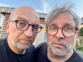 Bild: Nicolas Schmidt & Bernd Weller: Laufer Nachtsalon