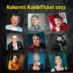 Bild: Kabarett KombiTicket 2027 [Jahr]