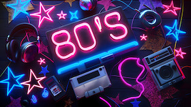 Bild: 80er Jahre Party
