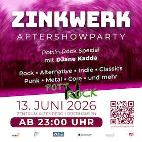 Bild: Pott ´N Rock - Zinkwerk AfterShowParty