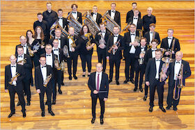 Bild: Brass Band Oberschwaben-Allgäu mit Gastsolist Ernst Hutter