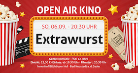 Bild: Open Air Kino - Extrawurst
