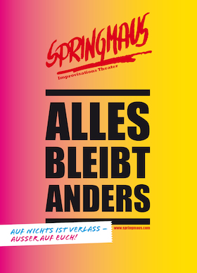 Bild: Improvisationstheater Springmaus - Alles bleibt anders!