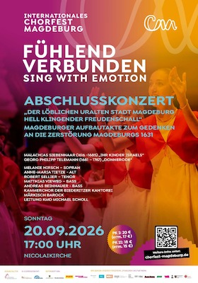 Bild: Abschlusskonzert - "Der löblichen uralten Stadt Magdeburg hell klingender Freudenschall"