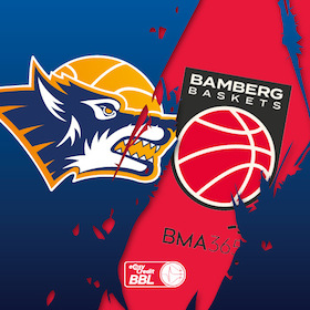 Bild: Rostock Seawolves vs. BMA365 Bamberg Baskets