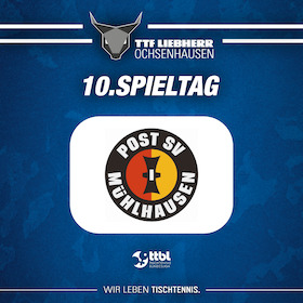 Bild: TTF Liebherr Ochsenhausen vs. Post SV Mühlhausen