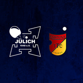 Bild: TTC indeland Jülich -TTC Fortuna Passau