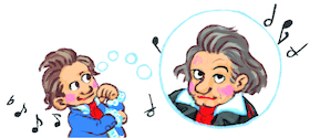 Bild: Familienkonzert: WIE AUS DEM KLEINEN LUDWIG DER GROSSE BEETHOVEN WURDE