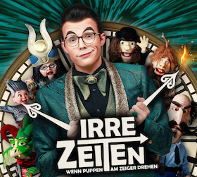 Bild: Roy Reinker - "Irre Zeiten - wenn Puppen am Zeiger drehen"