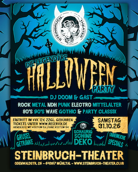Bild: Die legendäre Halloween Party 2026