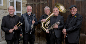 Bild: Butterbrezel-Jazz im Schlosshof mit Retro Jazz Band