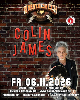 Bild: Colin James - Blues Rock from Canada