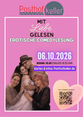 Bild: Mit Liebe gelesen - Die erotische Comedy Lesung