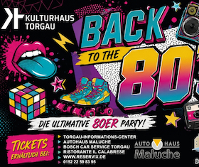 Bild: Back to the 80's - Die größte 80er Party der Region