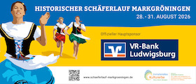 Bild: Schäferlauf Markgröningen 2026 - Barfuß übers Stoppelfeld