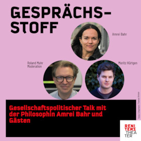 Bild: Gesprächsstoff - Gesellschaftspolitischer Talk: Wo hört der Spaß auf? Wirkung und Grenzen von Humor