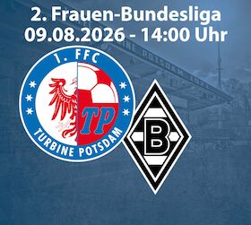 Bild: 1. FFC Turbine Potsdam - Borussia Mönchengladbach