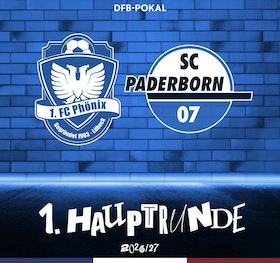 Bild: 1. FC Phönix Lübeck - SC Paderborn 07