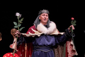 Bild: KIeinkunst: Bernd Lafrenz - König Richard III., frei nach Shakespeare