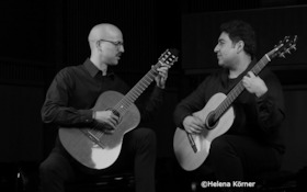 Bild: Nor Duo - Areg Hakobyan, Gitarre und Stephan Körner, Gitarre