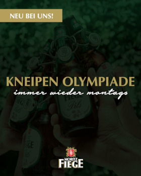 Bild: MORITZ FIEGE Spiele Abend _ immer wieder montags - MORITZ FIEGE Kneipen-Olympiade – Wer holt den Pott?